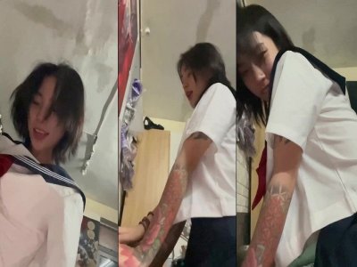 Anh trai xăm mình cu cong chơi không bao em người yêu non tơ