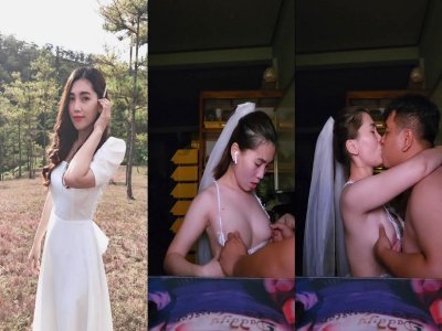 Nay em mặc đồ cô dâu nhìn nứng quá