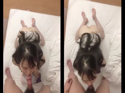 Vừa cởi quần em đã vào bú mút rồi